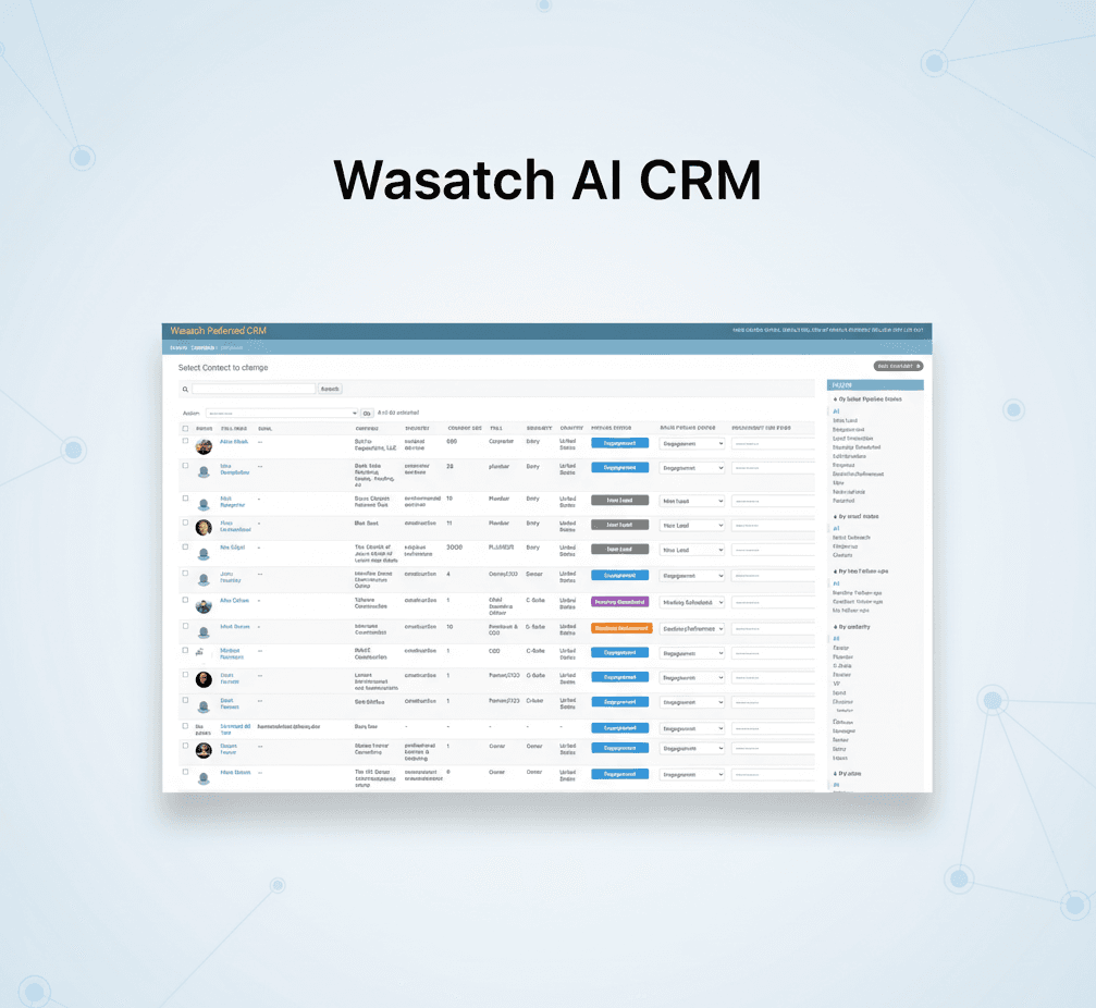 Wasatch AI CRM